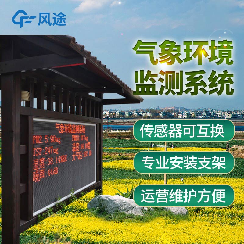 環境氣象監測系統架構 環境氣象監測系統架構